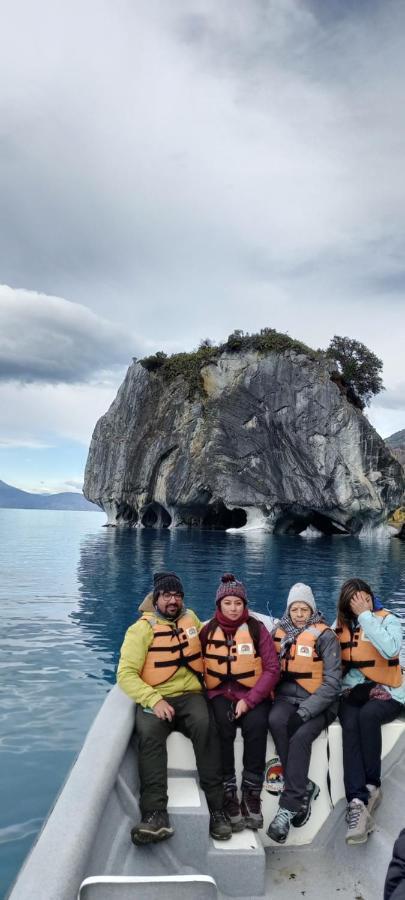 Cabana Cavernas Austral Puerto Sanchezヴィラ エクステリア 写真